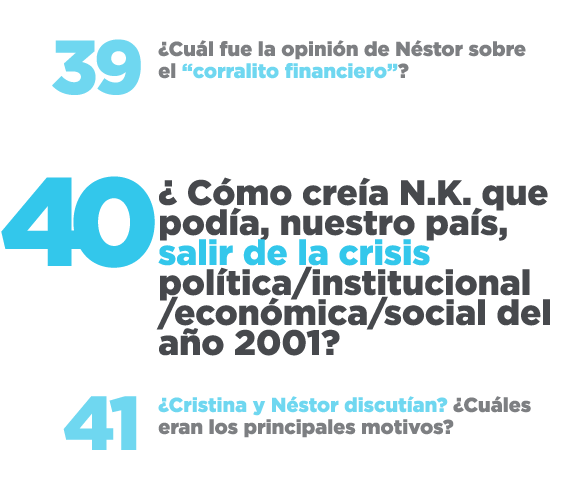 Nestor Kirchner en 100 preguntas