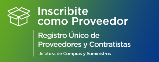 Inscribite como Proveedor