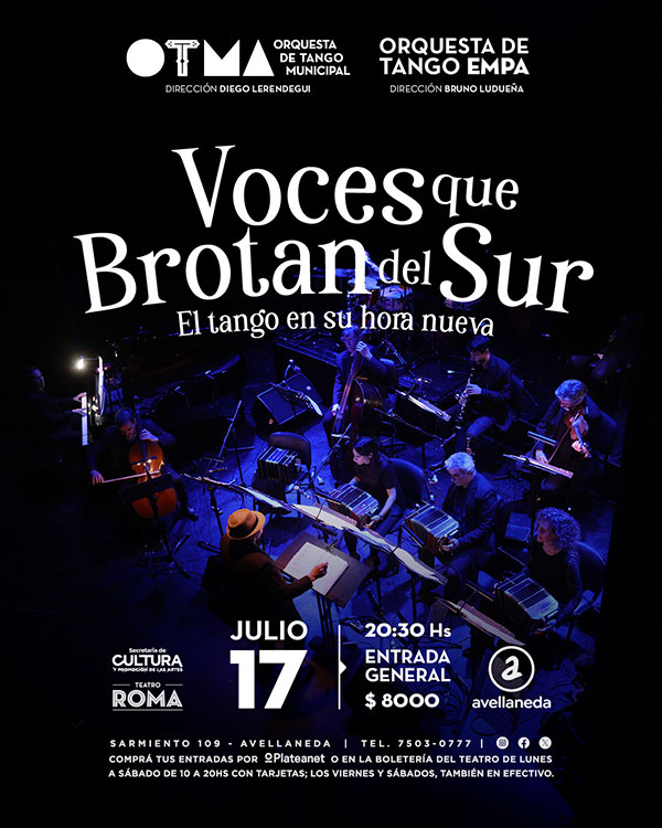 Voces que brotan del sur