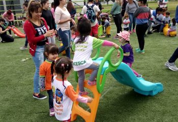 Las egresaditas y egresaditos de los Jardines Maternales Municipales festejaron en el Delfo Cabrera