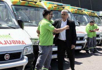 Con seis ambulancias, llega el SAME a Avellaneda