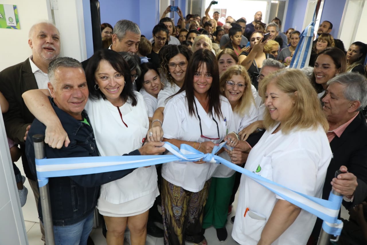 Más salud: Ferraresi inauguró la ampliación de la Unidad Sanitaria de Isla Maciel