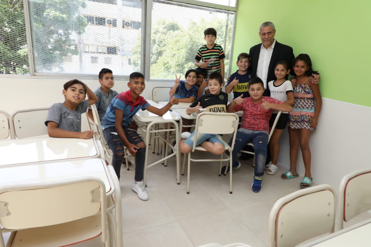 La comuna inauguró las mejoras en el Centro Educativo Municipal de Villa Tranquila