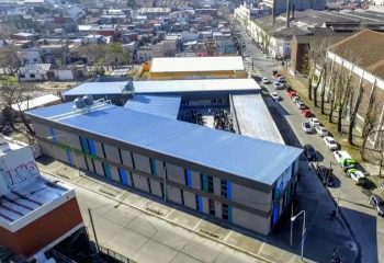 Avellaneda construyó un nuevo edificio escolar para el Centro de Formación Integral N° 1