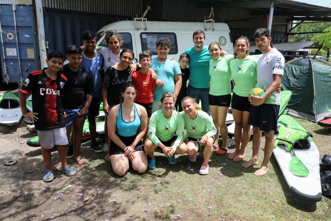La final del Torneo Nacional de Kayak Polo se disputó en la Escuela de Canotaje de Avellaneda