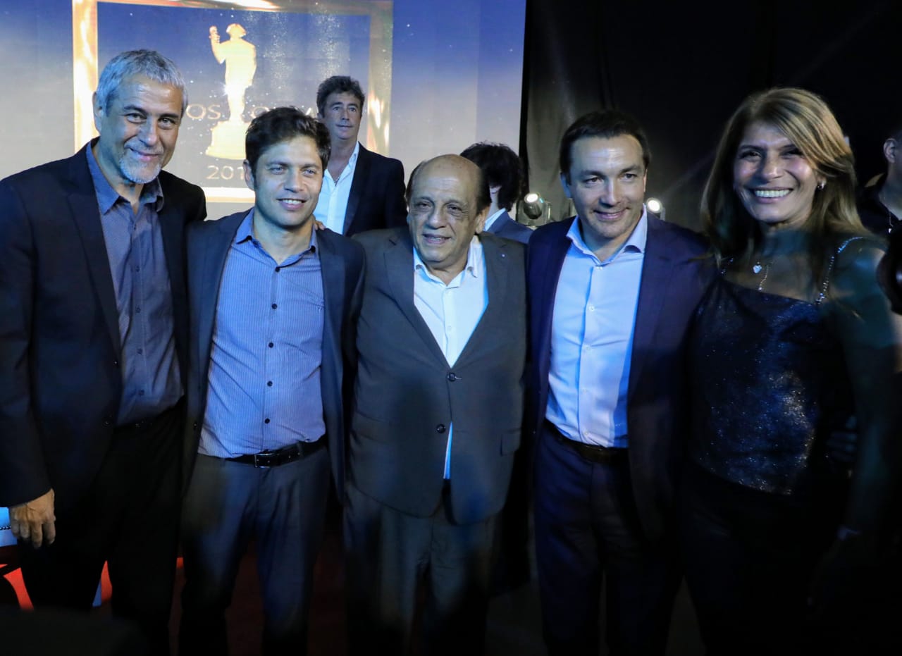 Ferraresi asistió a la gala de los Premios Olimpia 2019