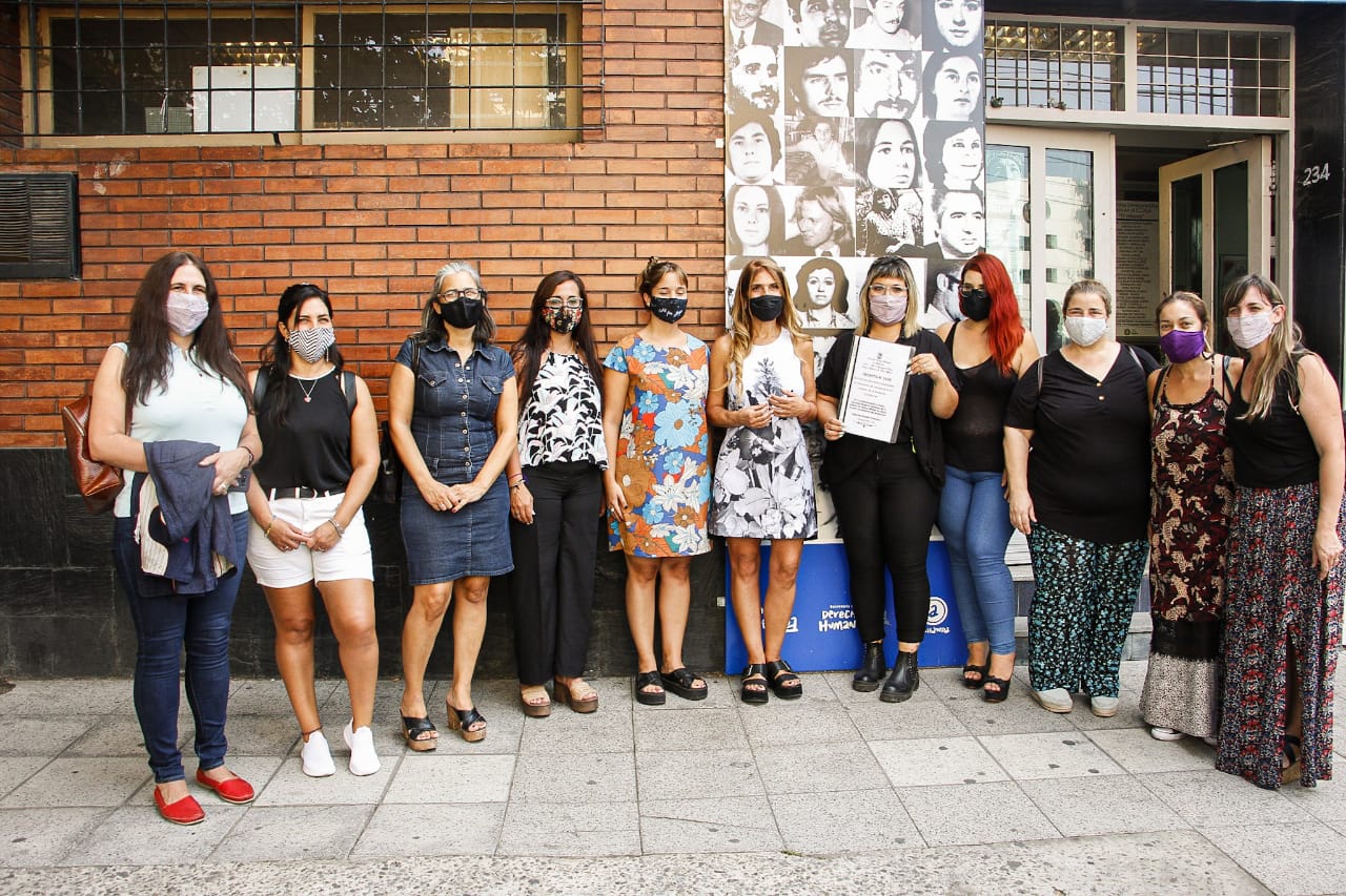 Se homenajeó a las mujeres detenidas desaparecidas del ex centro clandestino El Infierno