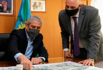 Los ministros Ferraresi y Guerrera analizaron proyectos urbanos para Avellaneda