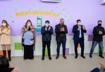 Los ministros Jorge Ferraresi y Daniel Arroyo inauguraron el edificio para el Jardín Maternal N° 1, de Avellaneda