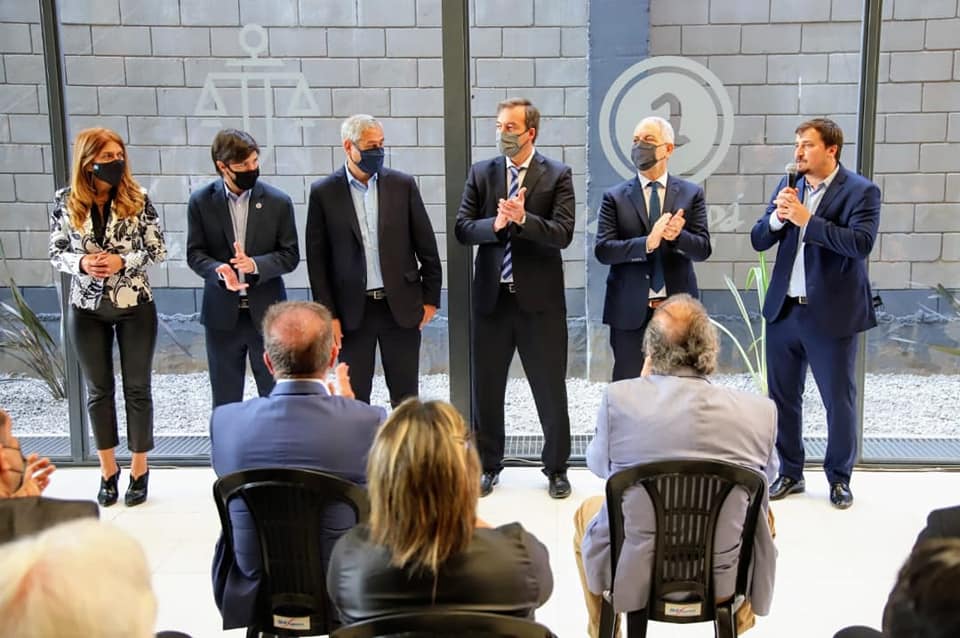 Los ministros Martín Soria, Jorge Ferraresi y Julio Alak inauguraron obras en el Departamento Judicial Avellaneda-Lanús