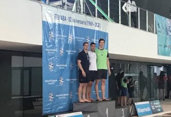 Un nadador de la Escuela Municipal de Avellaneda se consagró campeón nacional
