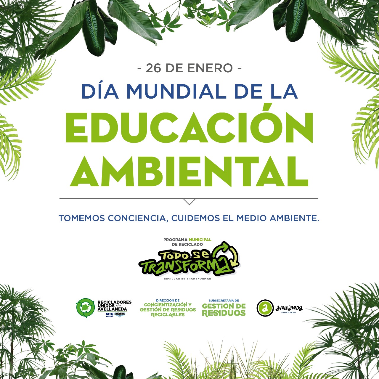 Hoy se celebra el Día Mundial de la Educación Ambiental