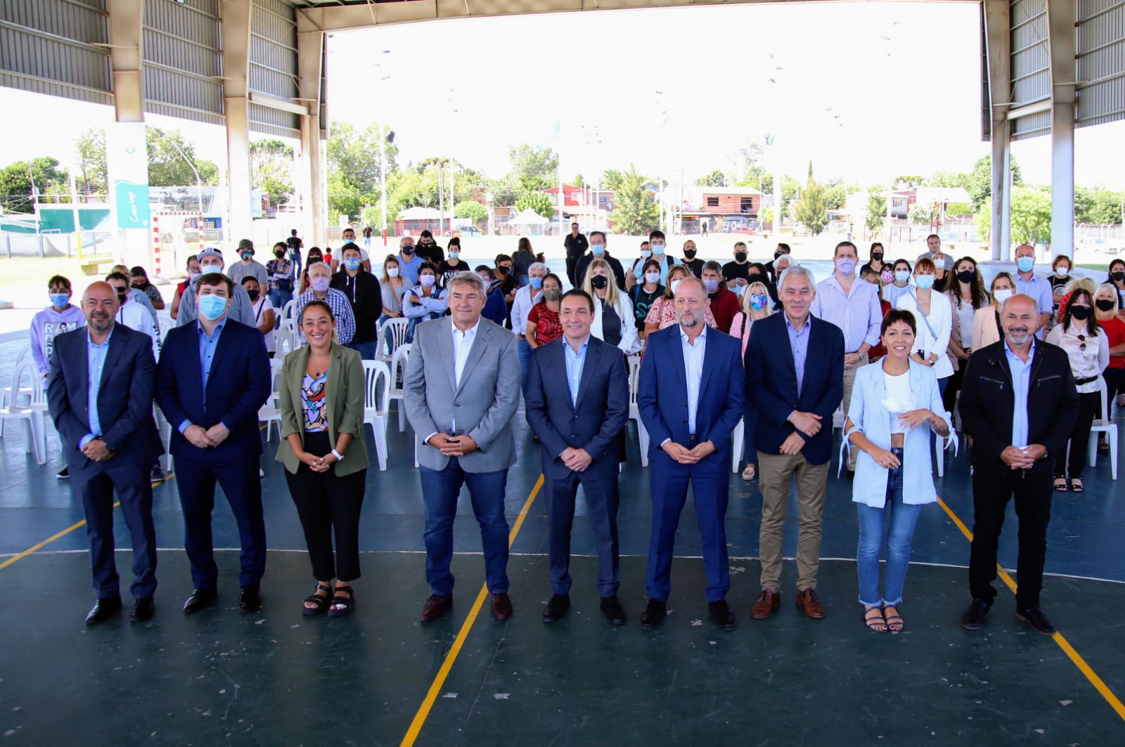 Alejo Chornobroff participó de la entrega de los pases libres multimodales en Florencio Varela