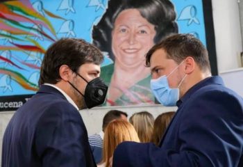 Se inauguró un mural homenaje a Azucena Villaflor en el Hospital Fiorito