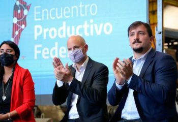 El secretario de SEPYME Guillermo Merediz y el intendente Alejo Chornobroff participaron del Encuentro Productivo Federal