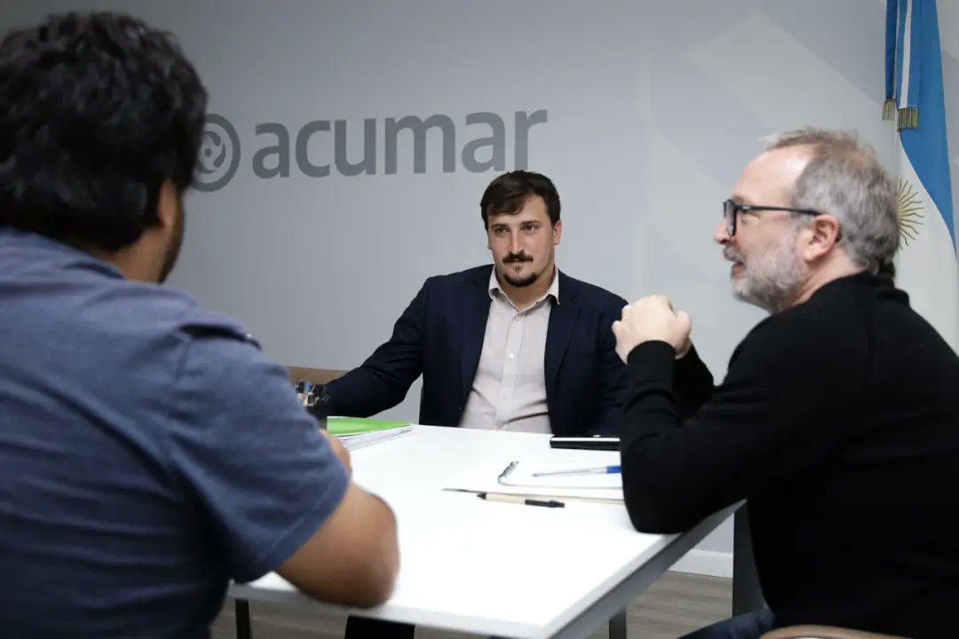 El intendente Chornobroff mantuvo una reunión de trabajo con el titular de ACUMAR