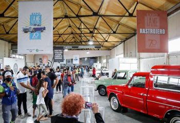 Una multitud visitó la Expo IAME