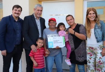 Más familias de Isla Maciel cumplieron el sueño de la casa propia