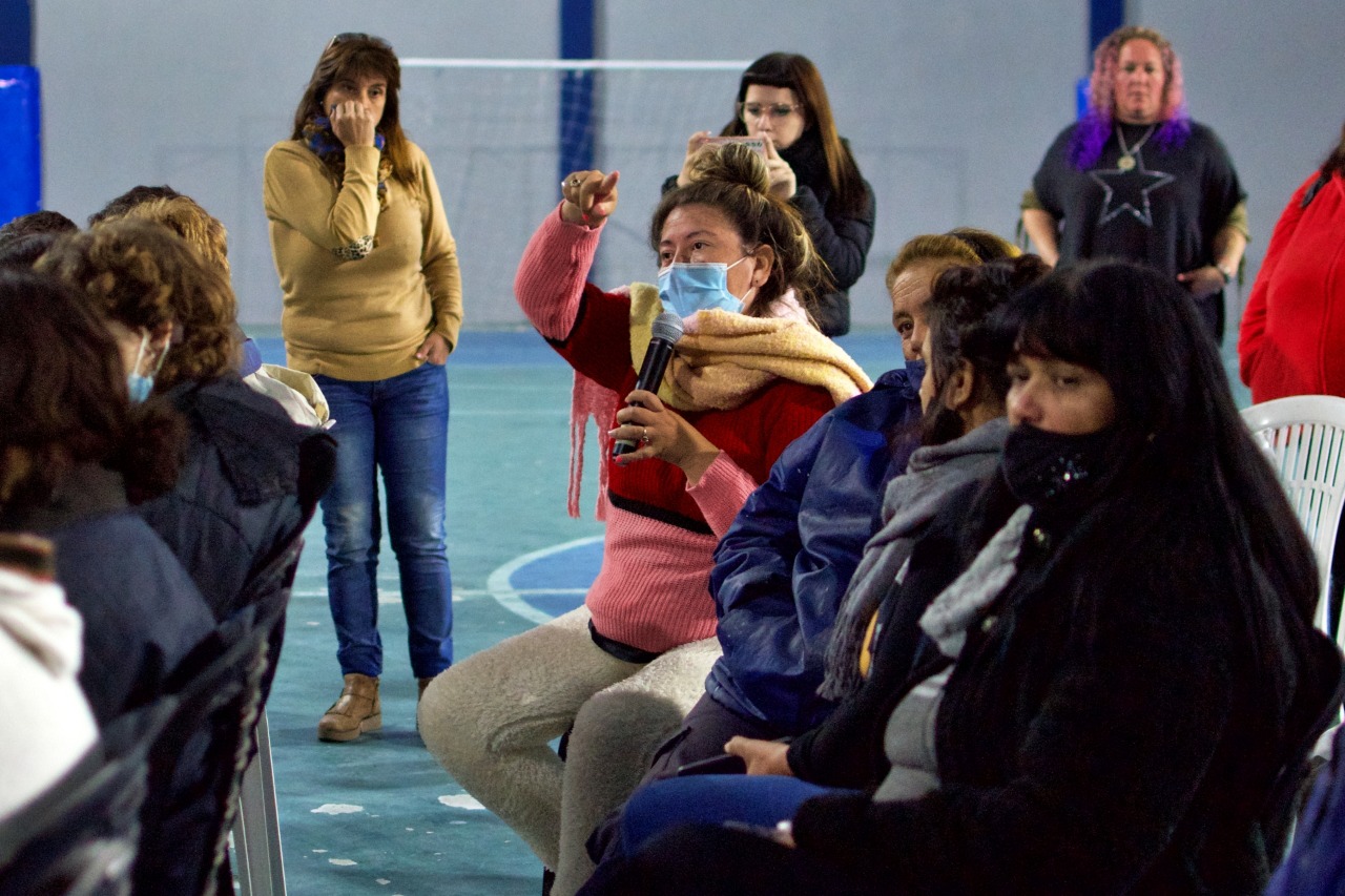 Asamblea del Gobierno Participativo en el Club CODELASA de Sarandí