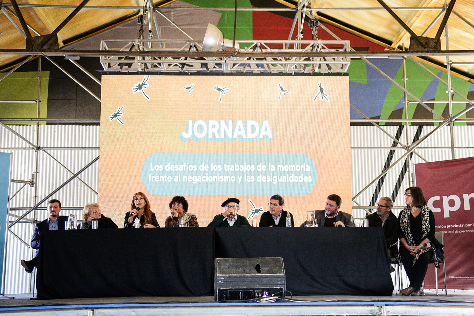 Una multitud acompañó el lanzamiento de “Jóvenes y Memoria” en el Parque La Estación