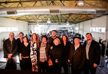 Una multitud acompañó el lanzamiento de “Jóvenes y Memoria” en el Parque La Estación