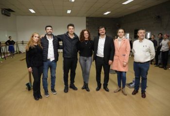 Iñaki Urlezaga dictó una clase magistral en la Escuela Municipal de Danza de Avellaneda