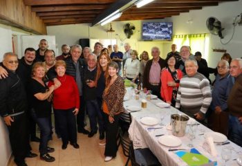 El Centro de Jubilados Parque del Tejo recibió un subsidio en su 12° aniversario