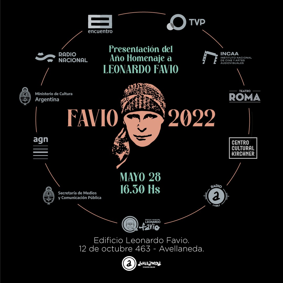 Comienza el «Año Homenaje a Leonardo Favio» en Avellaneda