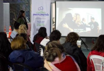 Asamblea del Gobierno Participativo en el Club CODELASA de Sarandí