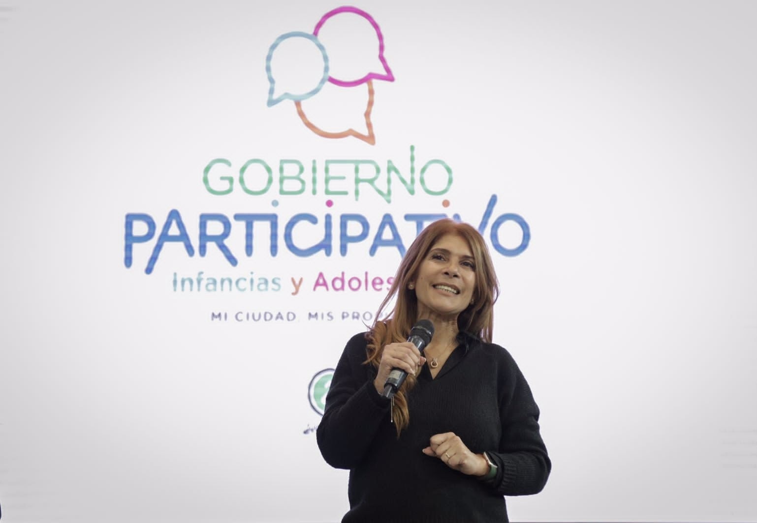 Magdalena Sierra participó de la apertura del Gobierno Participativo infancias y adolescencias: “Mi ciudad, mis propuestas”