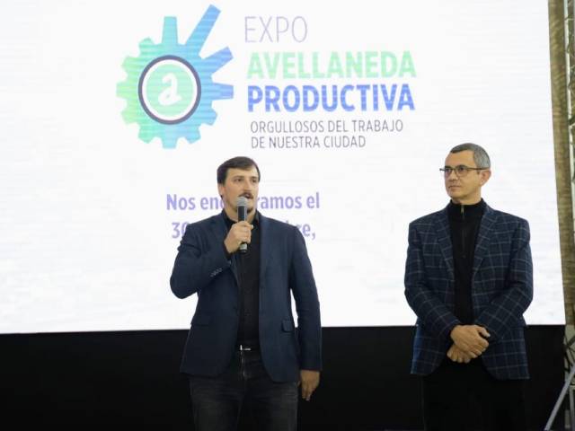 El intendente Chornobroff presentó la Expo Productiva Avellaneda 2022