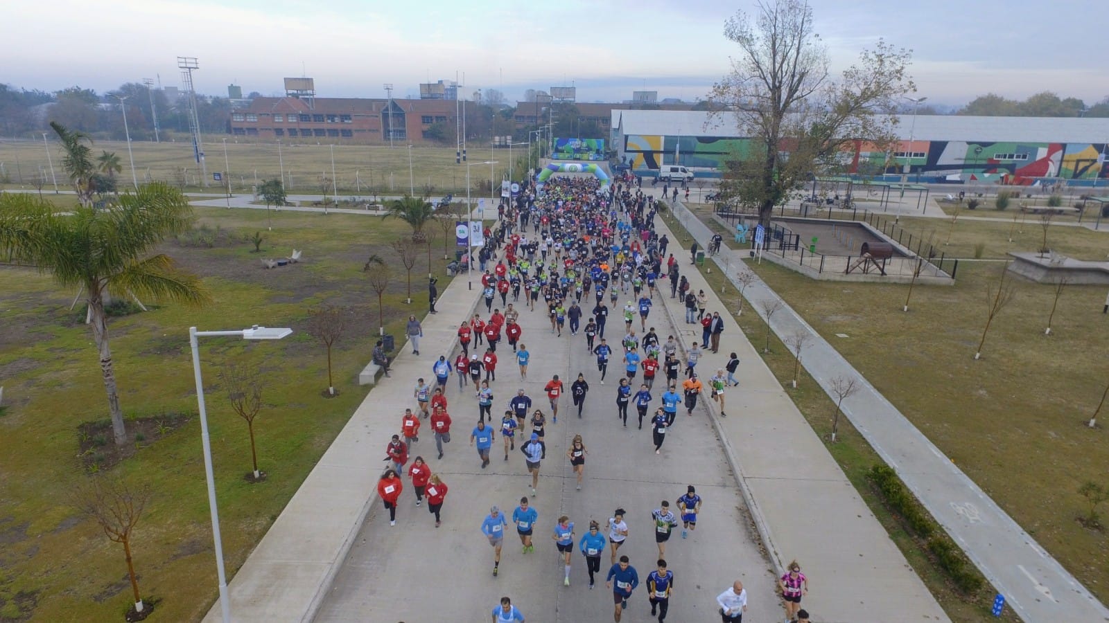 Enorme participación de vecinxs en la carrera 3J de Avellaneda