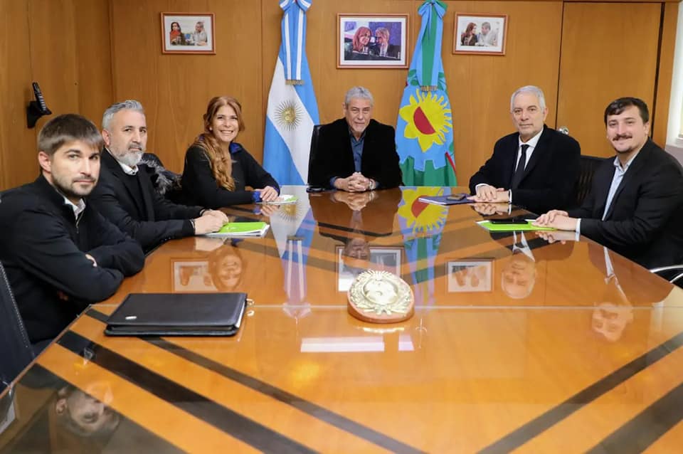 Los ministros Alak y Ferraresi supervisaron obras de infraestructura en el Polo Judicial Avellaneda-Lanús