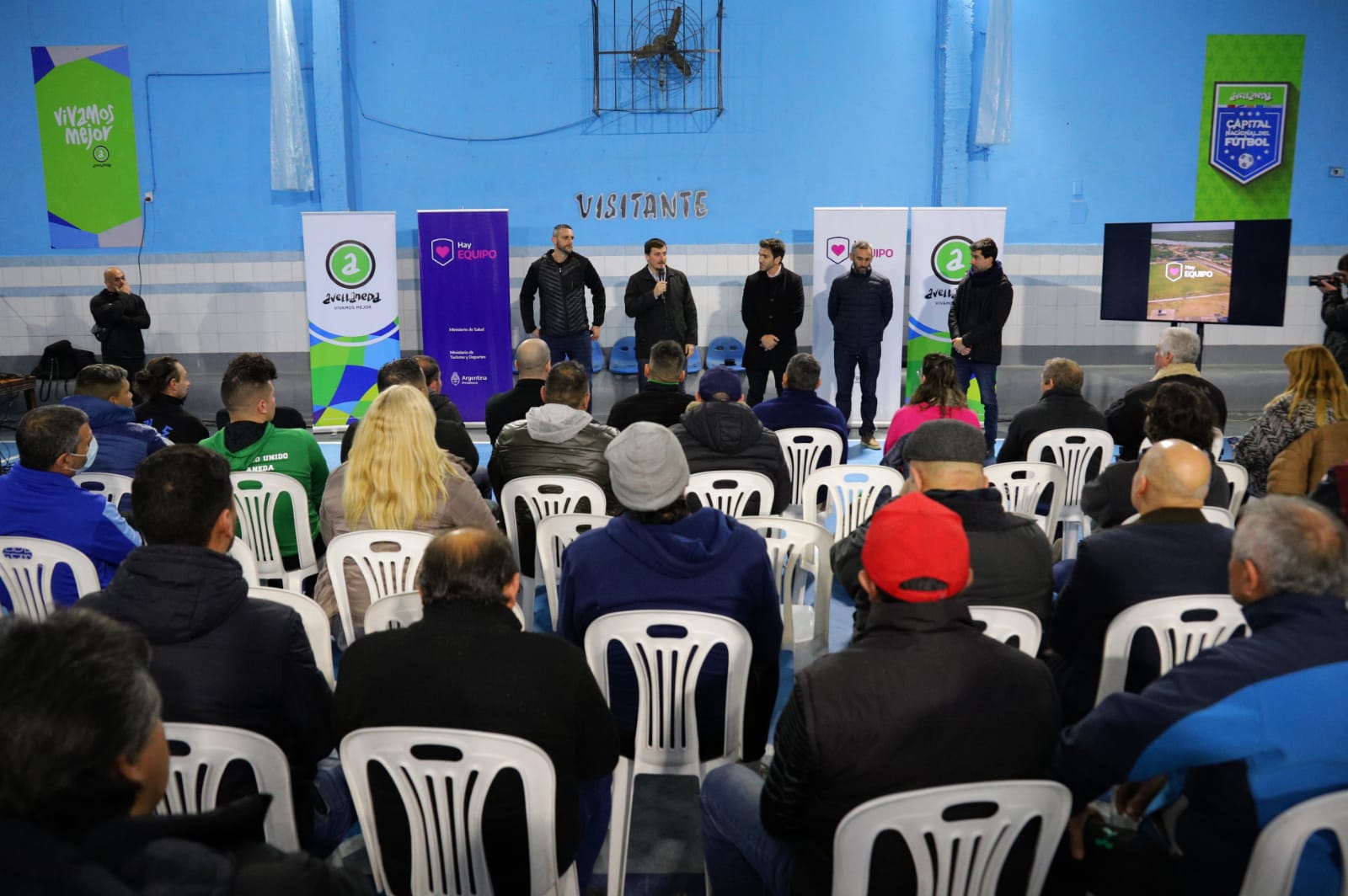 Se lanzó en Avellaneda el programa Hay Equipo