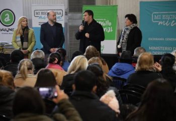 Alejo Chornobroff participó de una jornada de firma de 246 escrituras