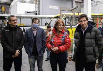 Magdalena Sierra visitó la empresa Italbus