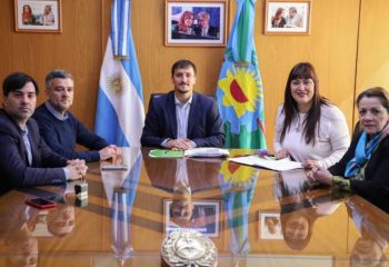 Alejo Chornobroff firmó convenios con el Ministerio de Desarrollo Social de la Nación