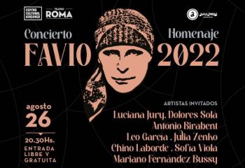 Concierto homenaje a Leonardo Favio en el Teatro Roma de Avellaneda