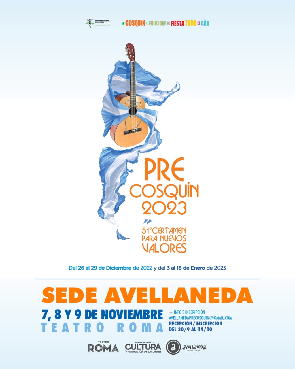 Pre-Cosquín 2023 – Sede Avellaneda