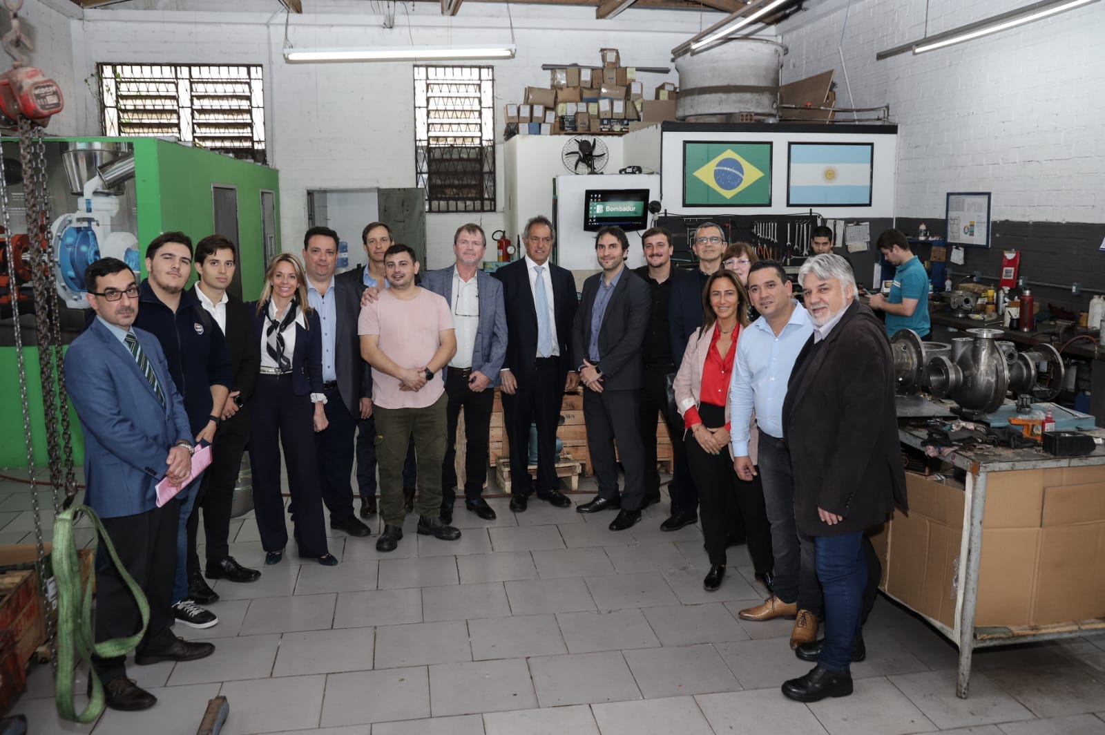 El intendente Chornobroff encabeza la misión industrial y comercial de Avellaneda en Brasil