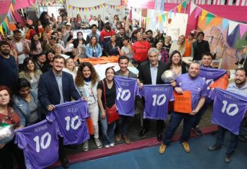 Jorge Ferraresi y Alejo Chornobroff inauguraron el 1º Centro de Formación para la Economía Popular en Avellaneda