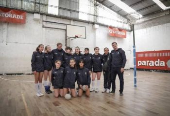 Juegos Bonaerenses: Alejo Chornobroff junto a los representantes de Avellaneda en Mar del Plata