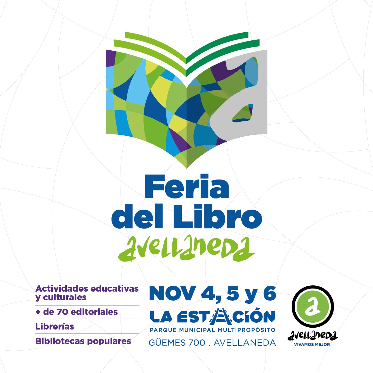 Se viene la «Feria del libro Avellaneda»