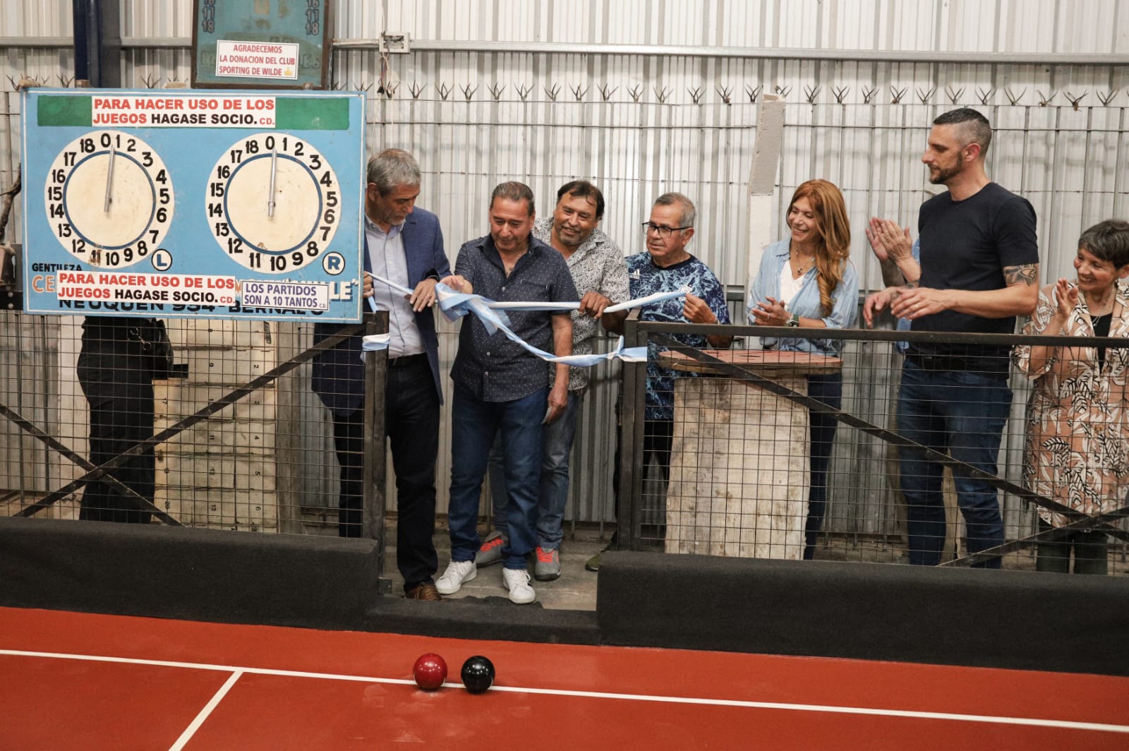 Jorge Ferraresi y Magdalena Sierra inauguraron obras en Wilde y Piñeiro