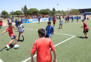 Las seis canchas de Área X  tienen nuevo césped sintético