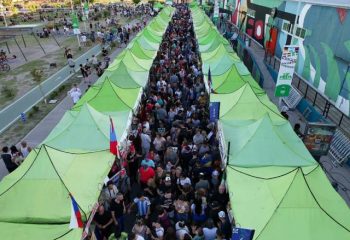 Una multitud visitó la Fiesta de las Colectividades de Avellaneda