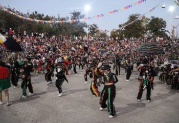 Multitudinaria celebración de los Carnavales en Avellaneda