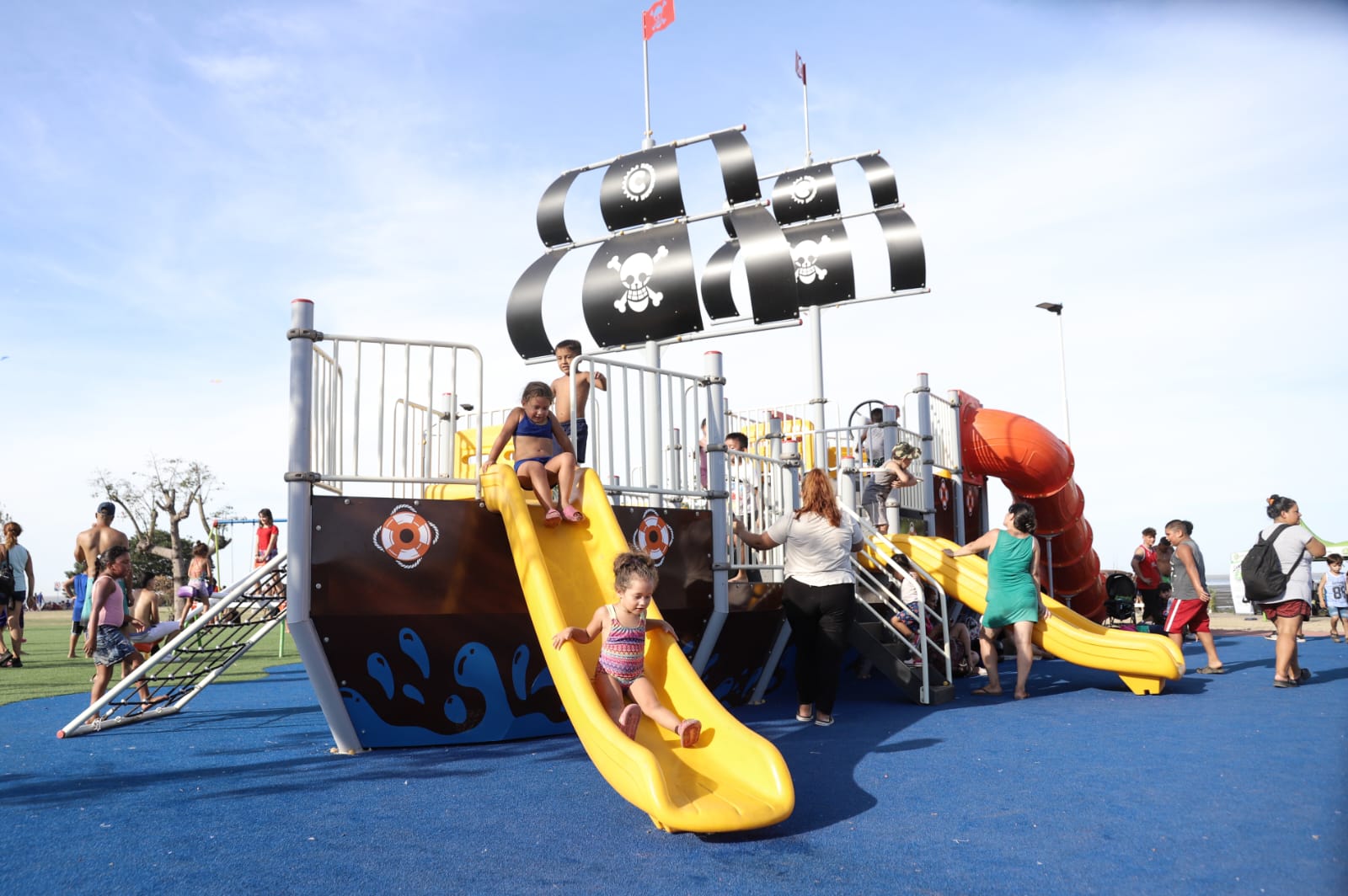 Ferraresi inauguró el Parque del Río