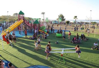 Ferraresi inauguró el Parque del Río