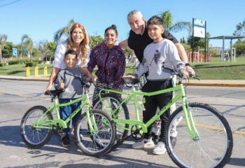 Más bicicletas para los niños y niñas de Avellaneda